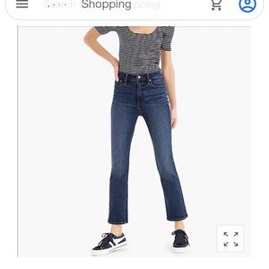 Billie Demi boot cropped high waisted j.Crew jeans